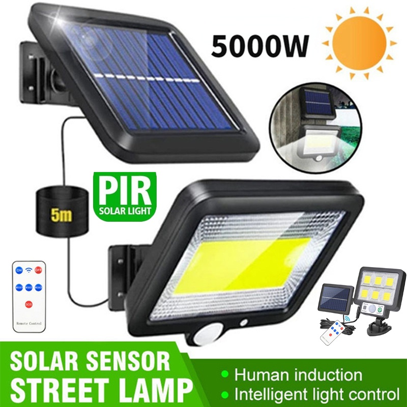 Outdoor Lighting Controller - 72/100COB impermeable Super brillante Sensor de