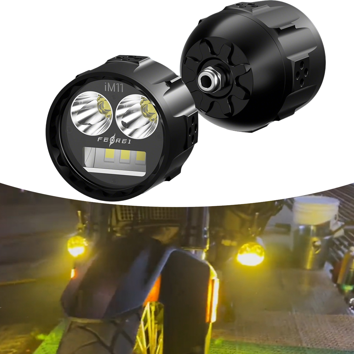 Outdoor Lighting Spotlight - Luz LED auxiliar de haz bajo