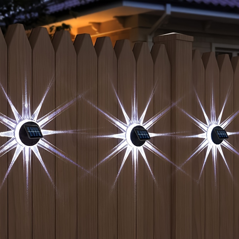 Outdoor Lighting Around Pool - Paquete de 4 Luces LED Decorativas