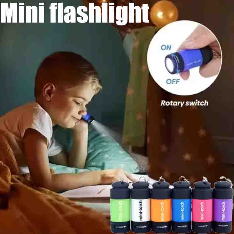Outdoor Lighting Electric - Mini linterna recargable por USB para