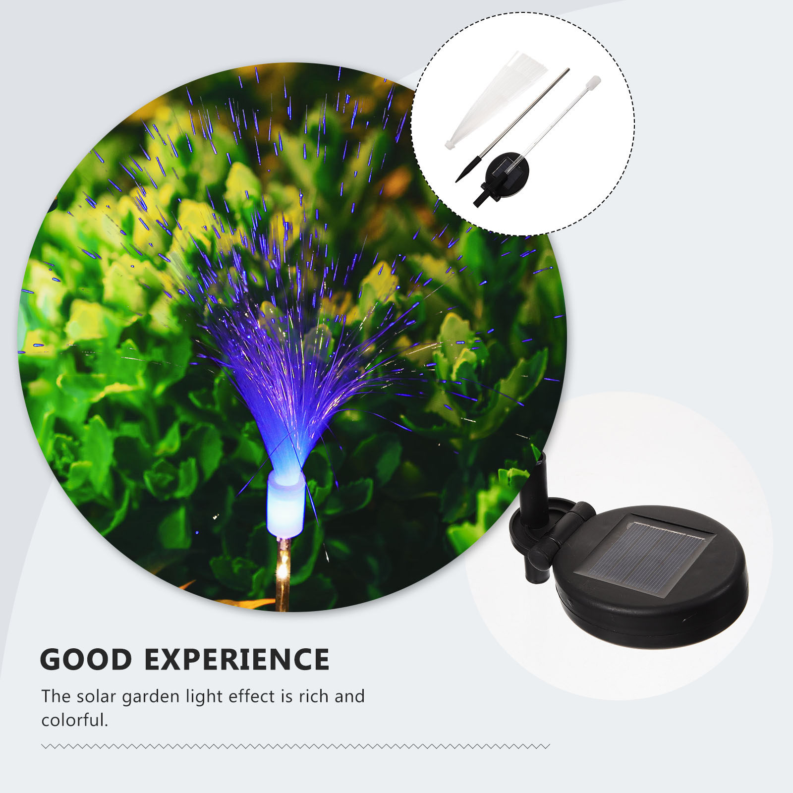 Outdoor Lighting Ground Fixtures - Luces Decorativas Solares para Jardín, Decoración