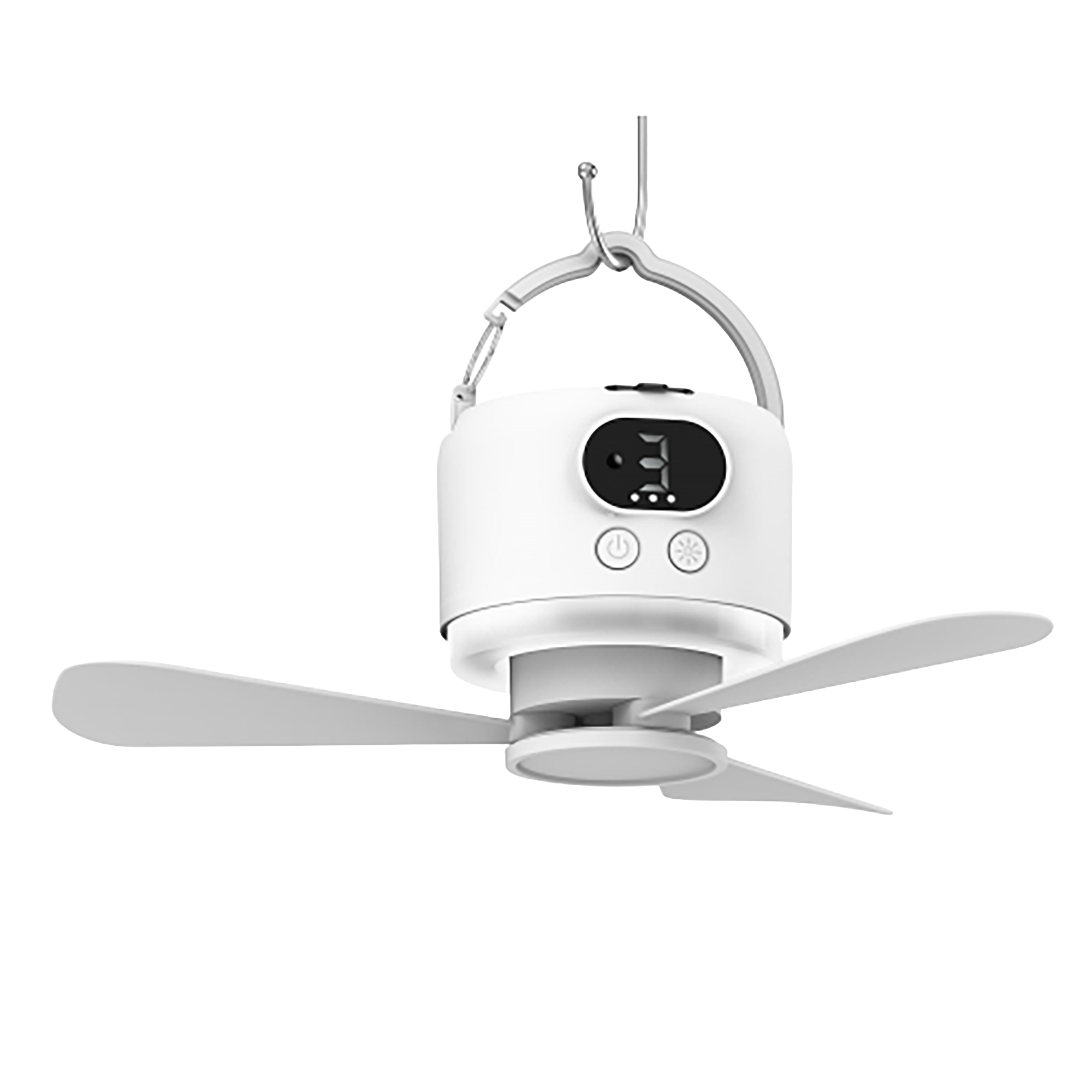 Outdoor Lighting Led Strip - Ventilador de Techo Portátil Recargable de