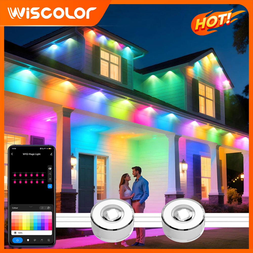 Outdoor Lighting Led Strip - Guirnalda de luces LED RGB para