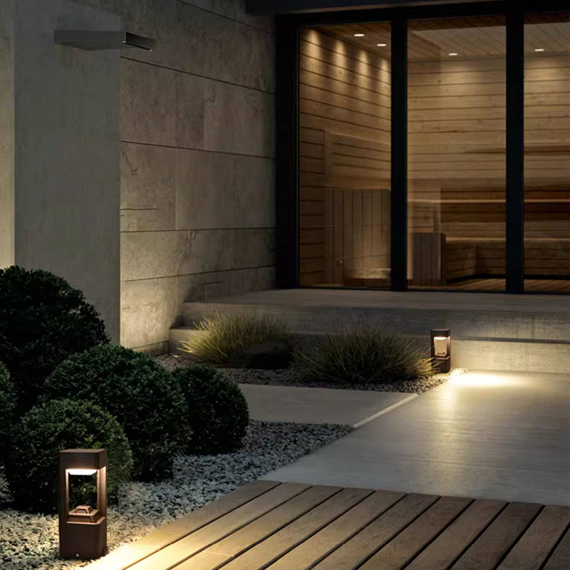 Lámpara de pie luminosa para p - Outdoor Lighting For Garden reseña y precio