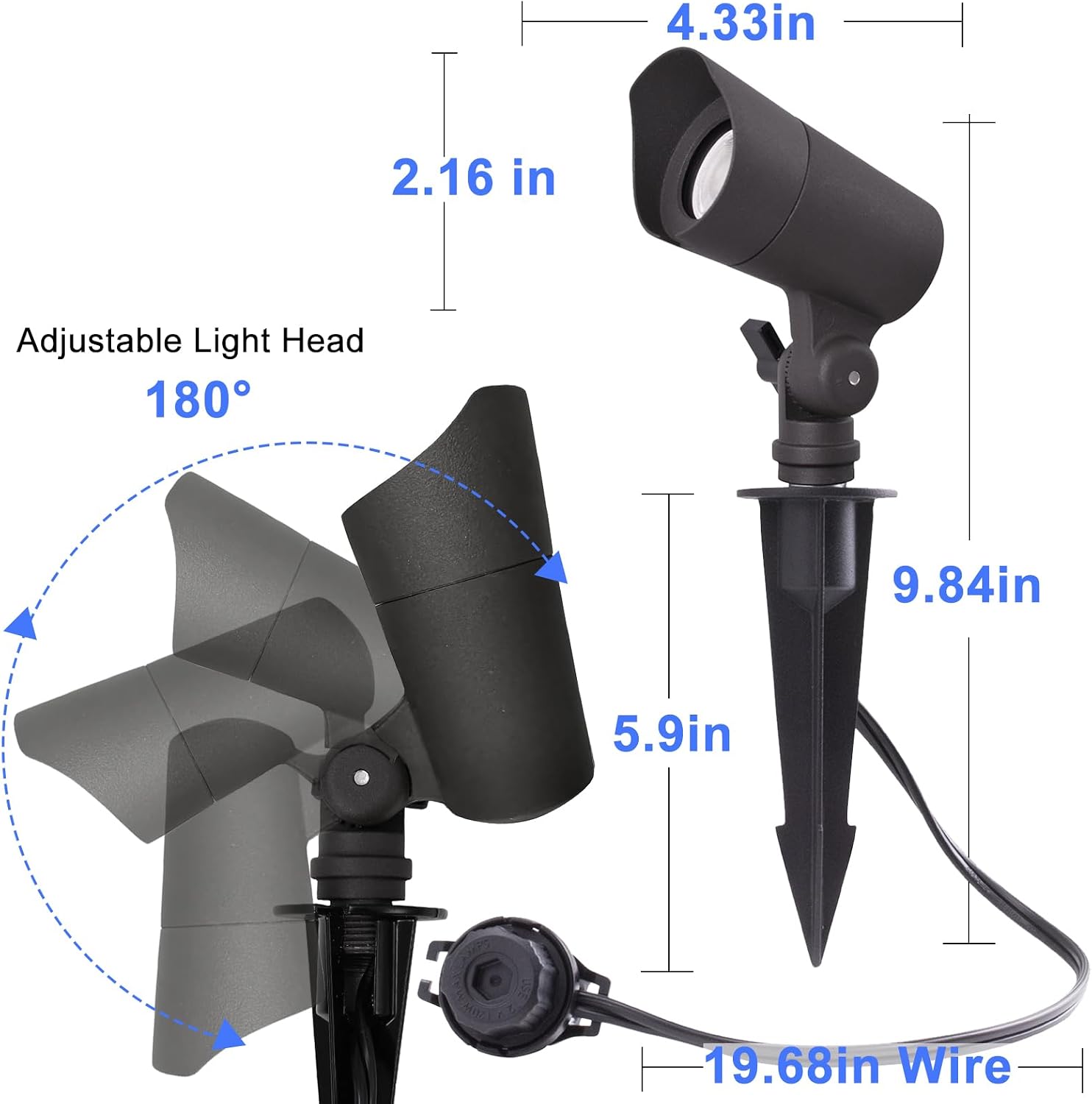 Luces LED de Bajo Voltaje 12V  - Outdoor Lighting Spotlight reseña y precio