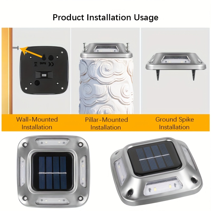 Luces solares para caminos, im - Outdoor Lighting Ground Fixtures reseña y precio