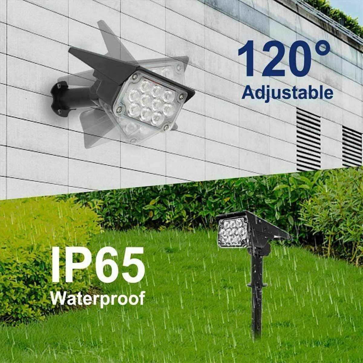 Foco Solar Y17A, Luz Solar par - Outdoor Lighting Spotlight reseña y precio
