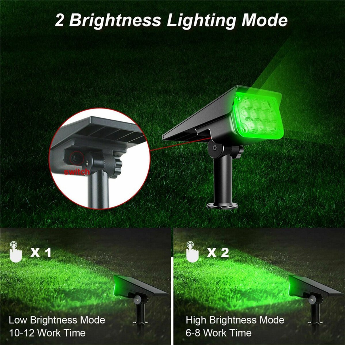 Foco Solar Y17A, Luz Solar par - Outdoor Lighting Spotlight reseña y precio