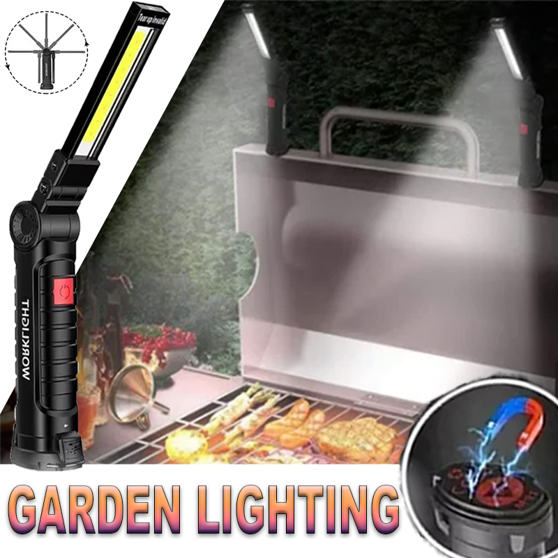 Linterna LED portátil con ganc - Outdoor Lighting Ideas reseña y precio