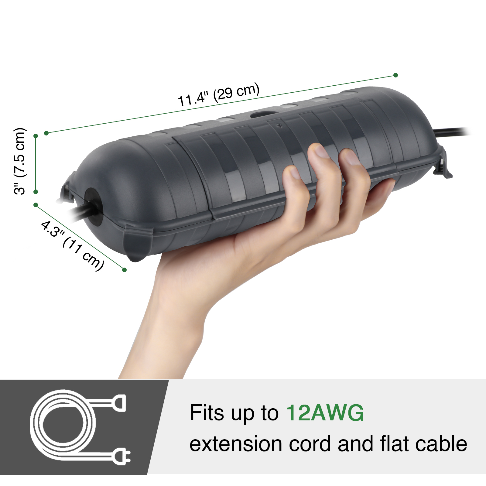 Cubiertas Grandes para Cables  - Outdoor Lighting Electrical Box reseña y precio