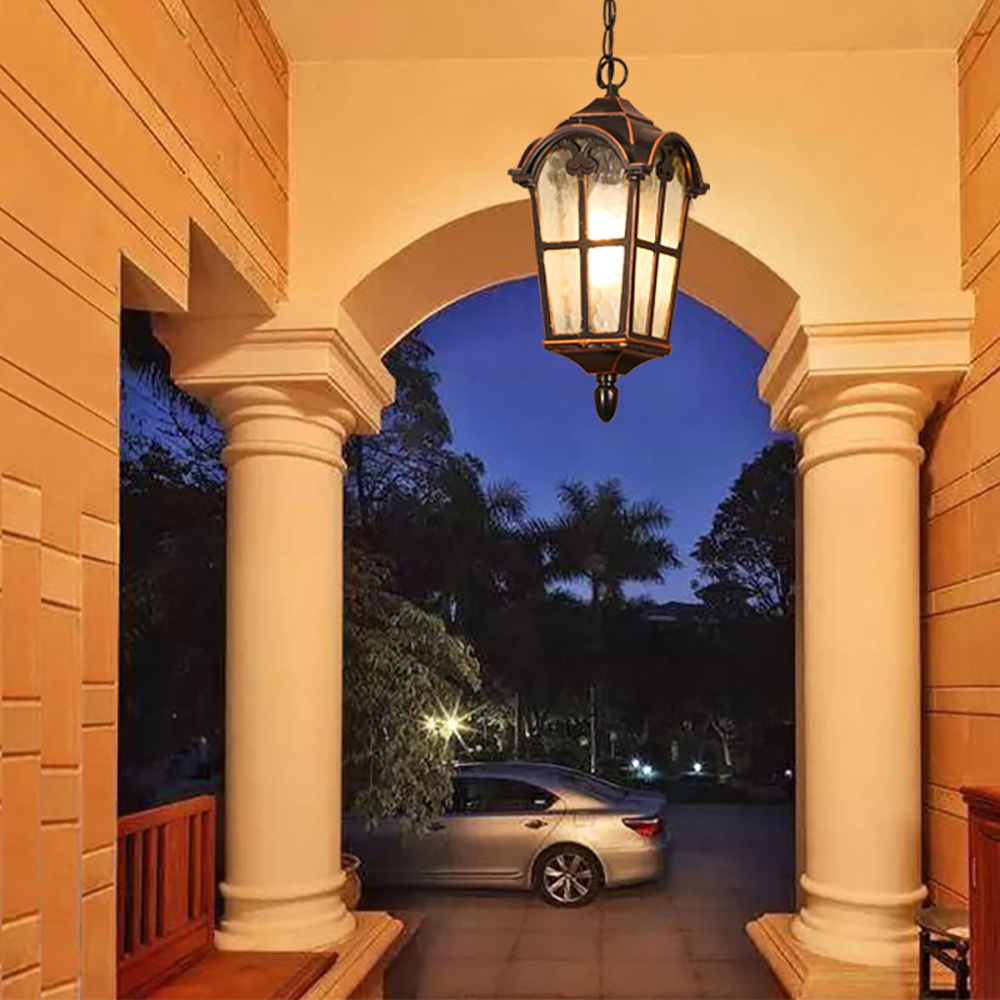 Candelabro de exterior imperme - Outdoor Lighting Under Roof reseña y precio