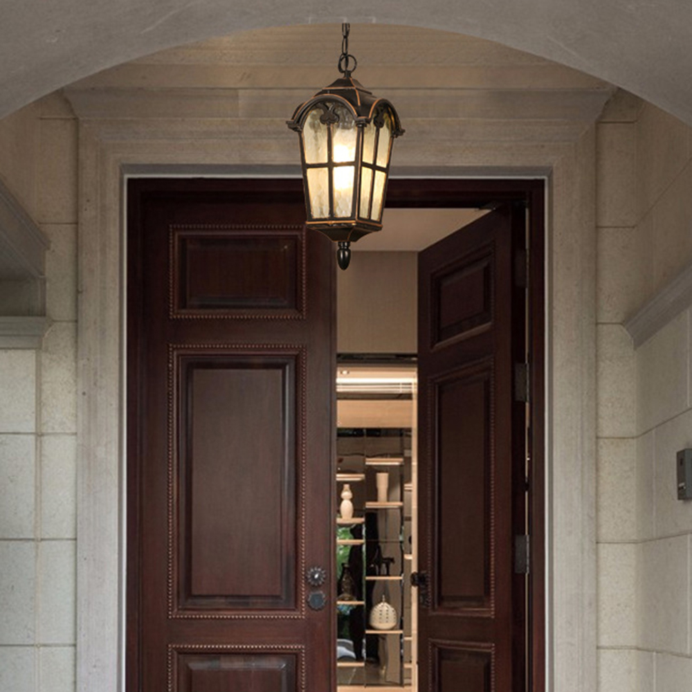 Candelabro de exterior imperme - Outdoor Lighting Under Roof reseña y precio