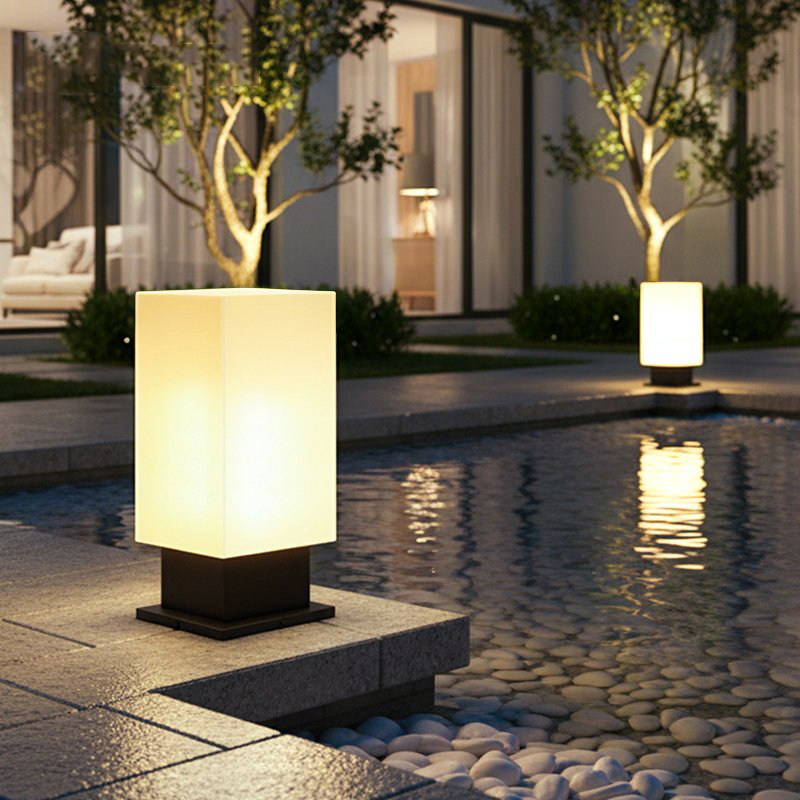 Lámpara de pie luminosa para p - Outdoor Lighting For Garden reseña y precio