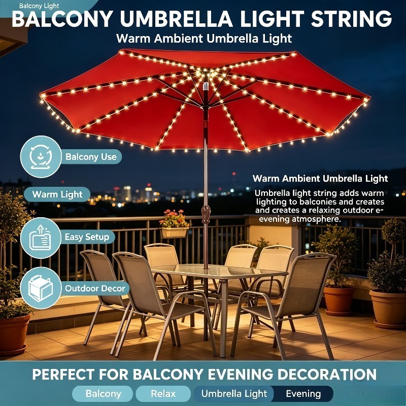 Parasol con Luces, Caja de Bat - Outdoor Lighting Controller reseña y precio