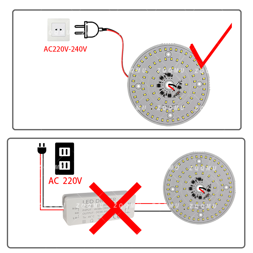 Panel de Luz LED AC220V, 24W 4 - Outdoor Lighting Under Roof reseña y precio