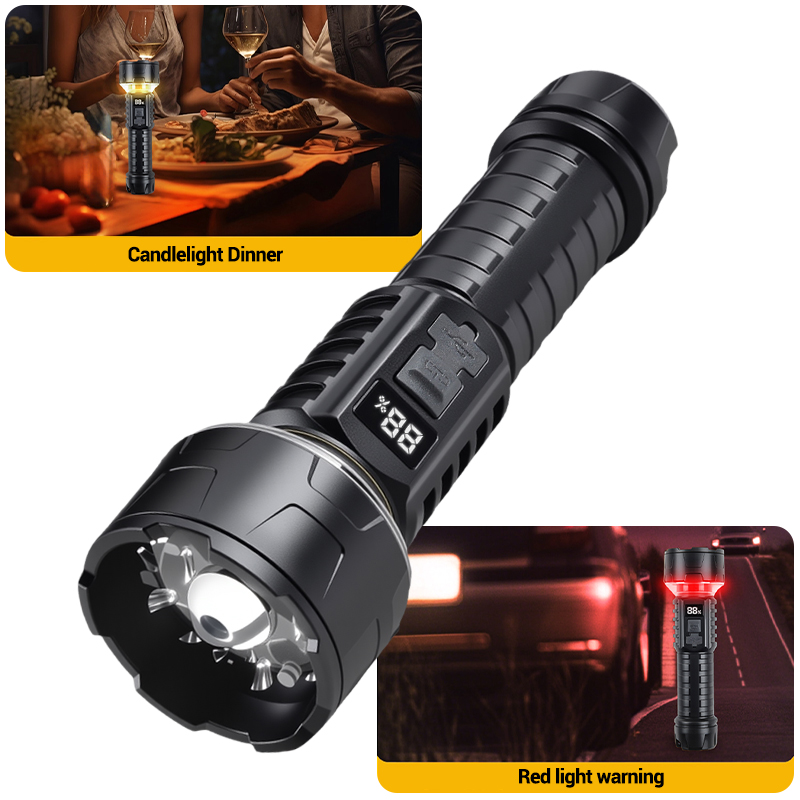Linterna LED COB, linterna rec - Outdoor Lighting Ideas reseña y precio