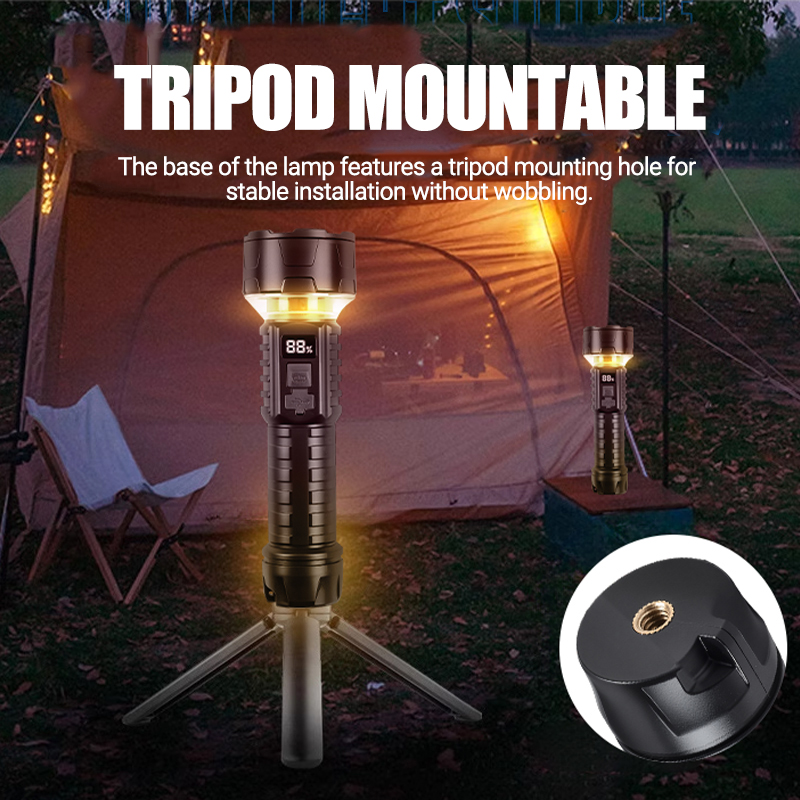 Linterna LED COB, linterna rec - Outdoor Lighting Ideas reseña y precio