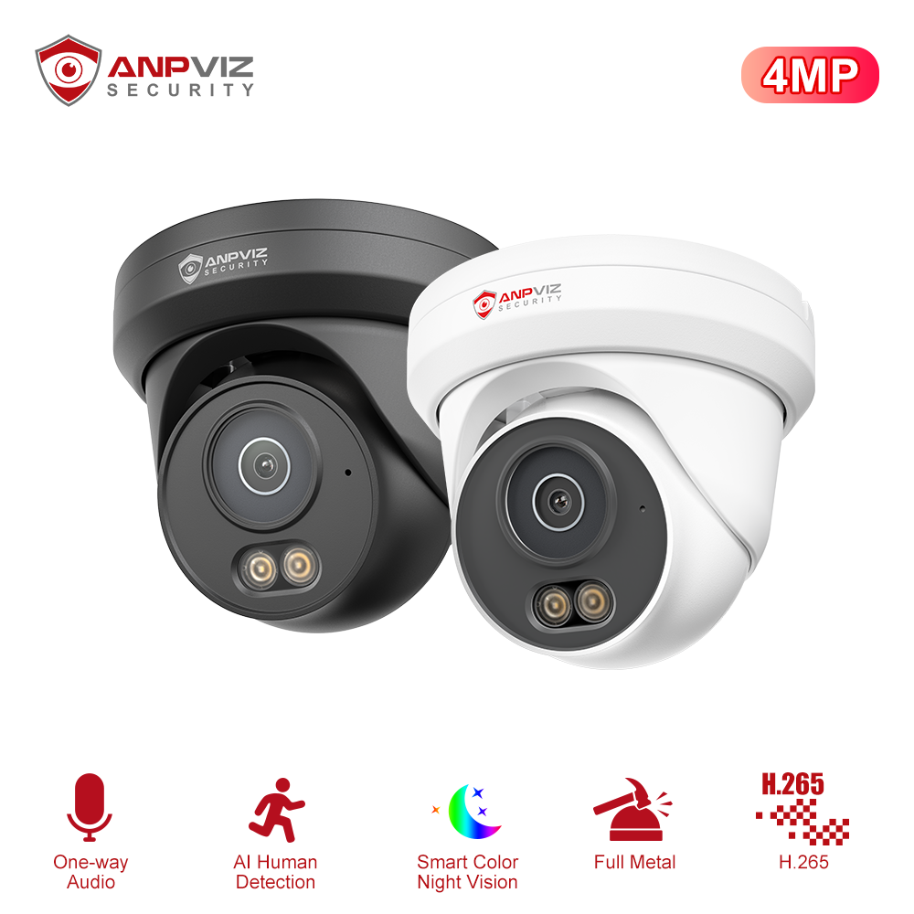 Anpviz-cámara PoE de 4MP, torr - Outdoor Lighting Under Roof reseña y precio