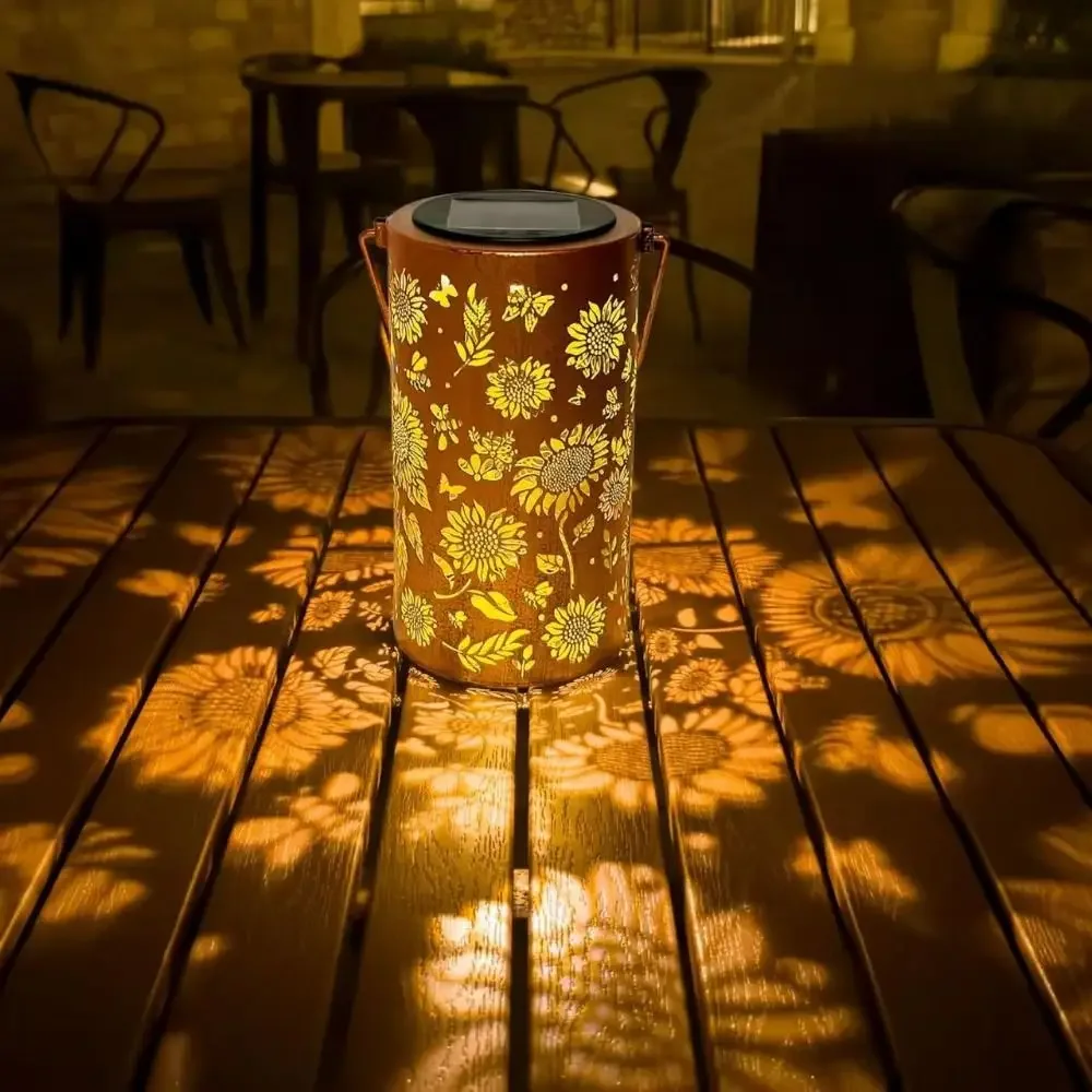 Lámpara Solar de Girasol para  - Outdoor Lighting For Garden reseña y precio