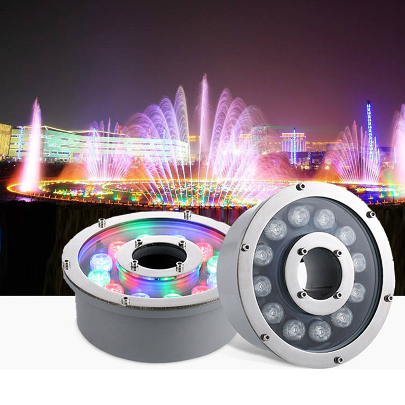 Lámparas LED RGB para Fuentes, - Outdoor Lighting Around Pool reseña y precio