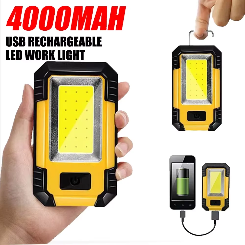 Luz de trabajo recargable port - Outdoor Lighting Ideas reseña y precio