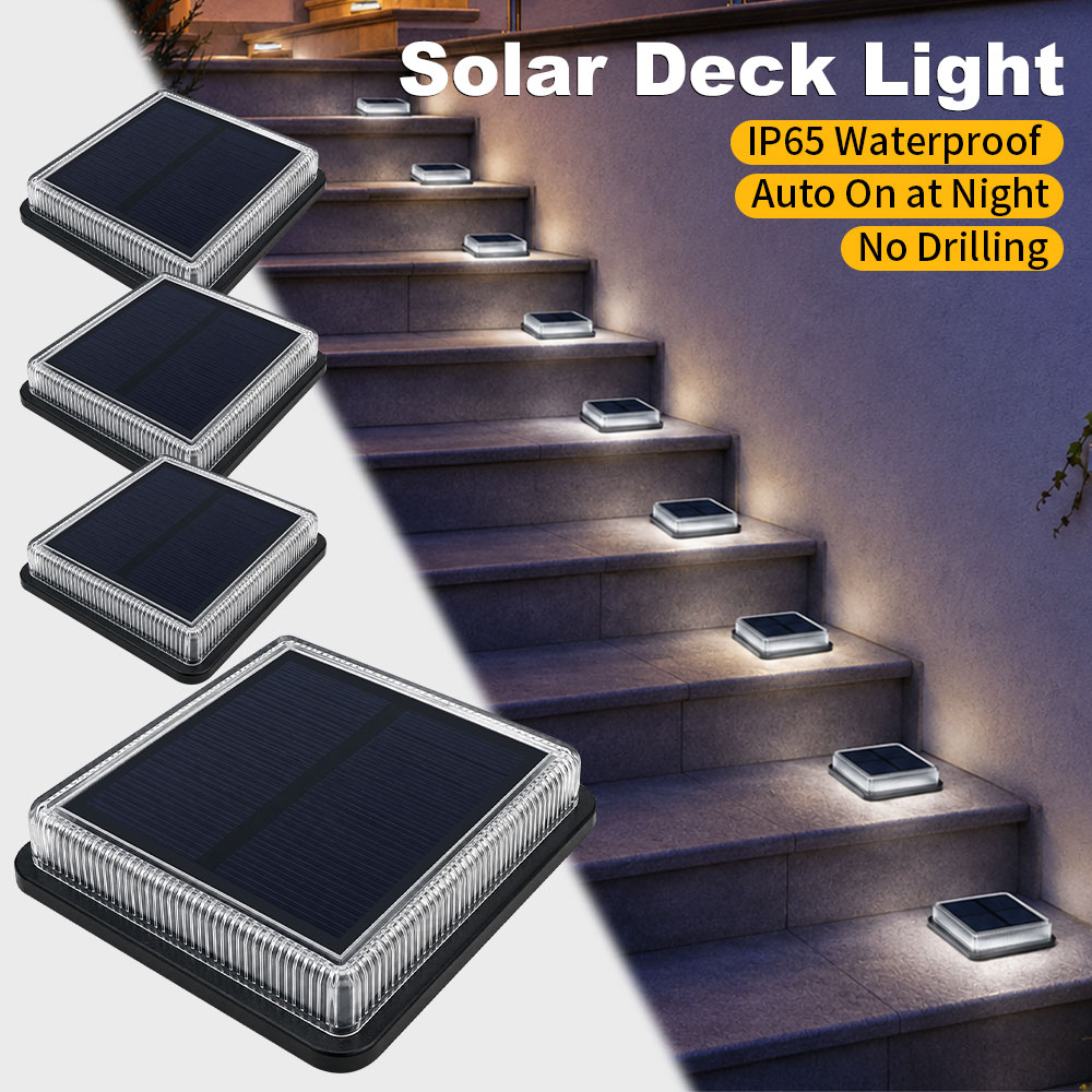 Lámpara Solar para Terraza, Ex - Outdoor Lighting Ground Fixtures reseña y precio