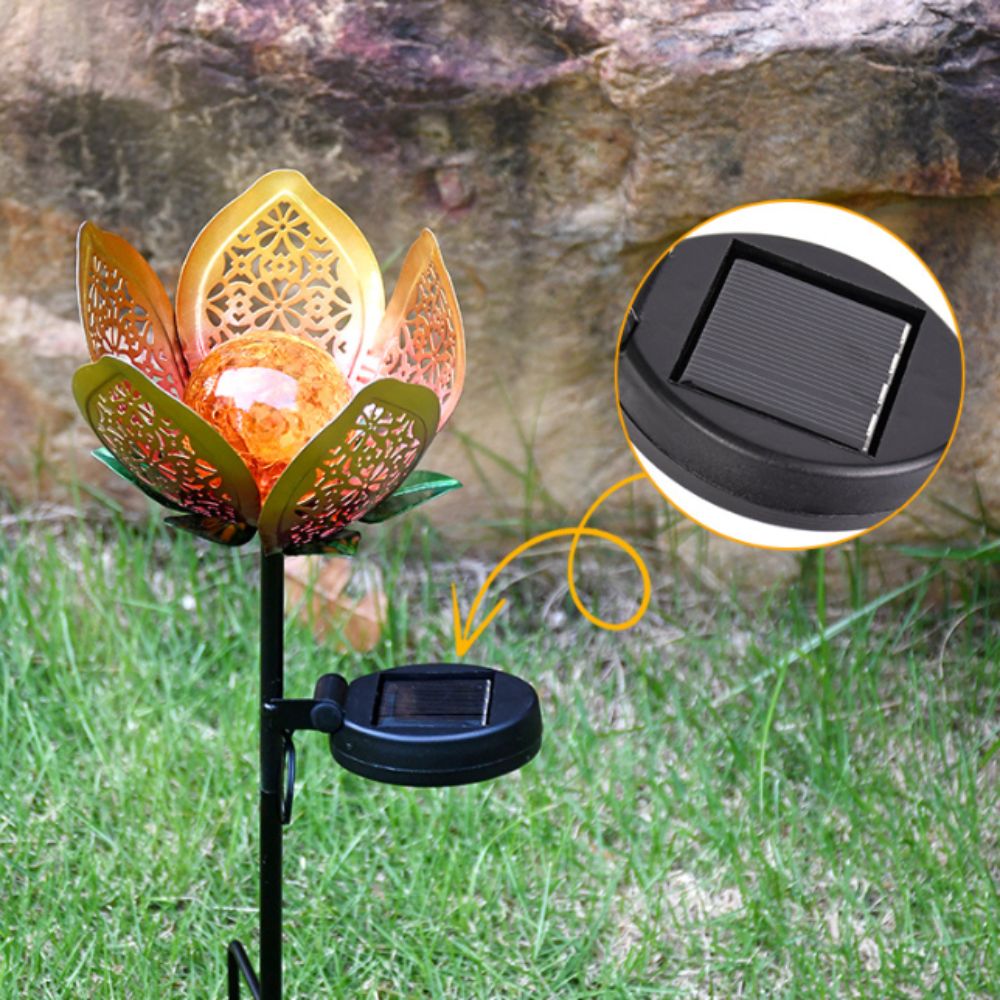Lámpara Solar con Forma de Lot - Outdoor Lighting Ground Fixtures reseña y precio