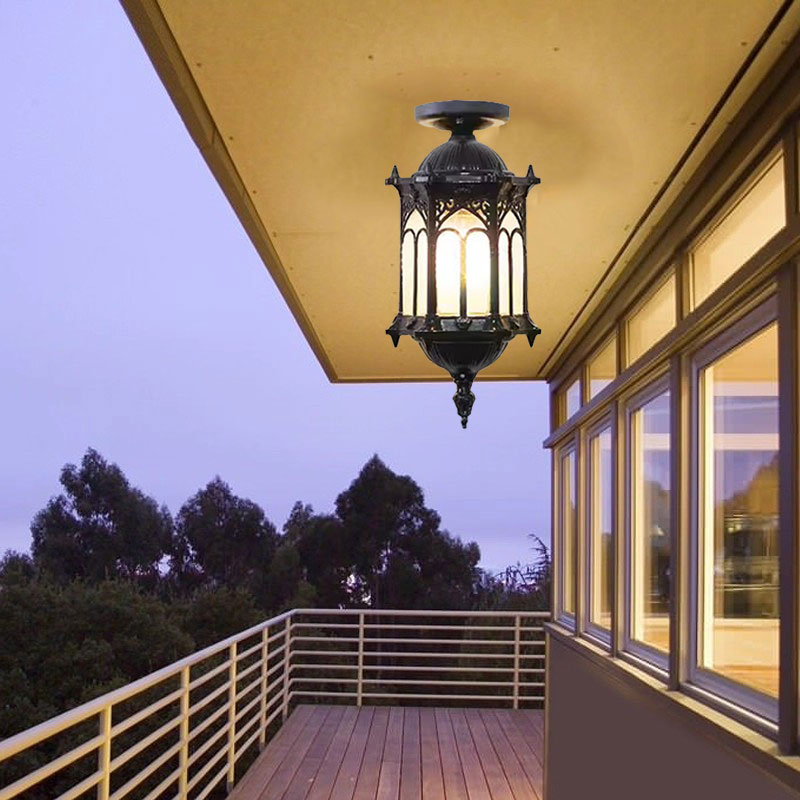 Puerta de entrada impermeable  - Outdoor Lighting Under Roof reseña y precio