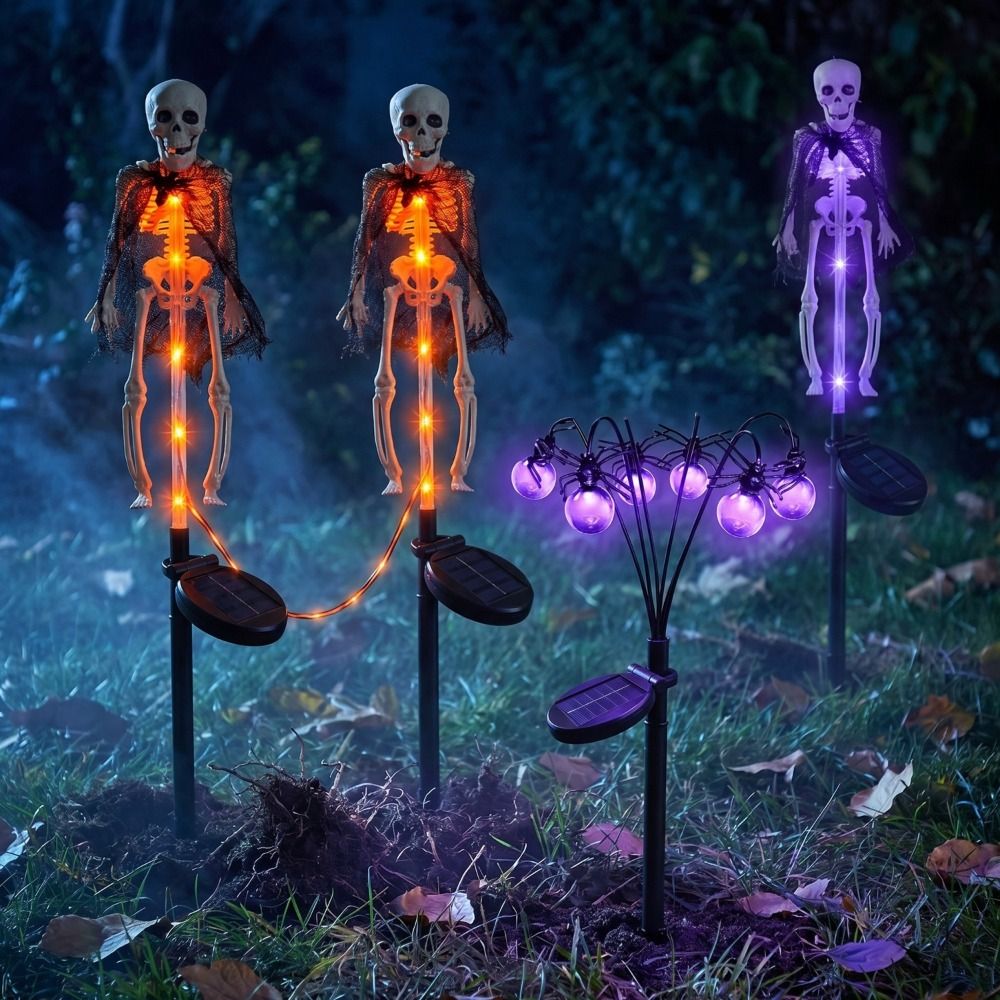 Luz Morada Fantasma, Decoracio - Outdoor Lighting Front Yard reseña y precio