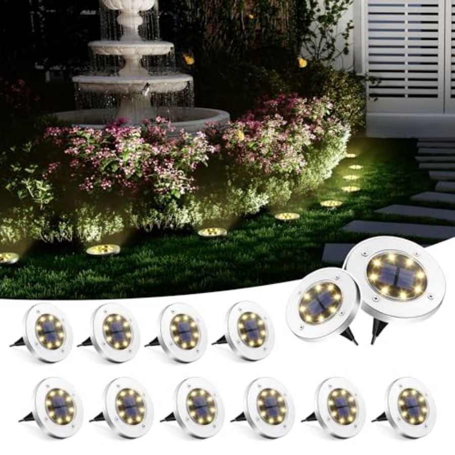 Luces Solares para Jardín, Luc - Outdoor Lighting For Garden reseña y precio