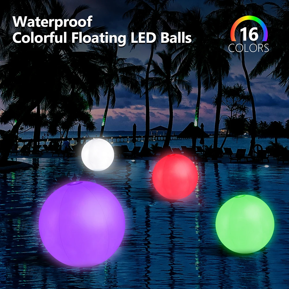 Pelota de Playa Inflable con L - Outdoor Lighting Around Pool reseña y precio