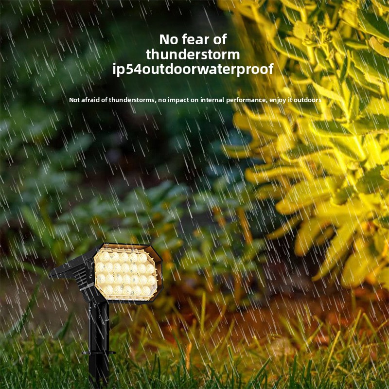 Lámpara Solar de Proyección pa - Outdoor Lighting Ground Fixtures reseña y precio
