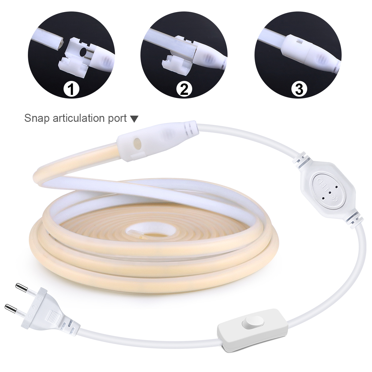 Guirnaldas de luces LED imperm - Outdoor Lighting Led Strip reseña y precio