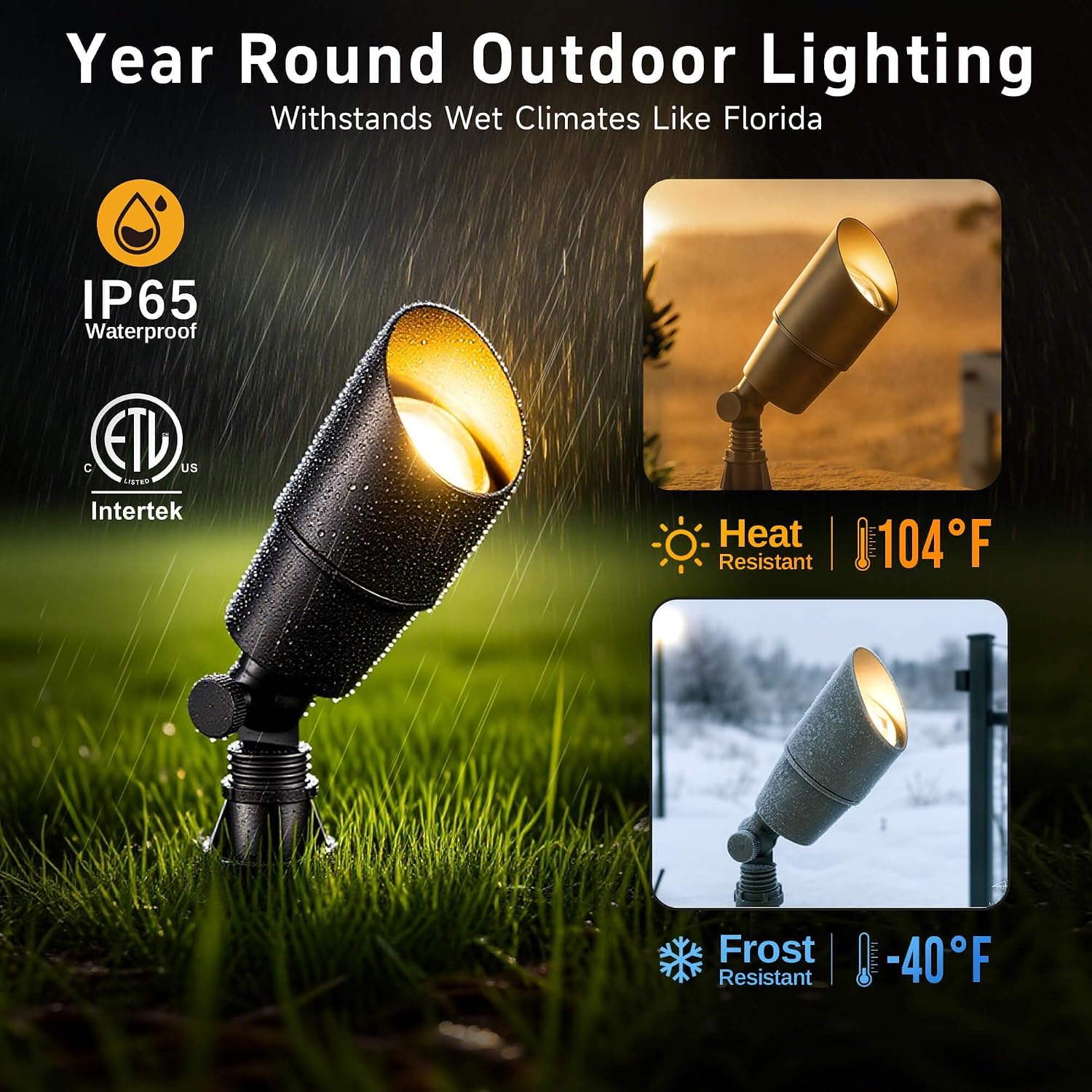 Iluminación de Jardín de Latón - Outdoor Lighting Spotlight reseña y precio